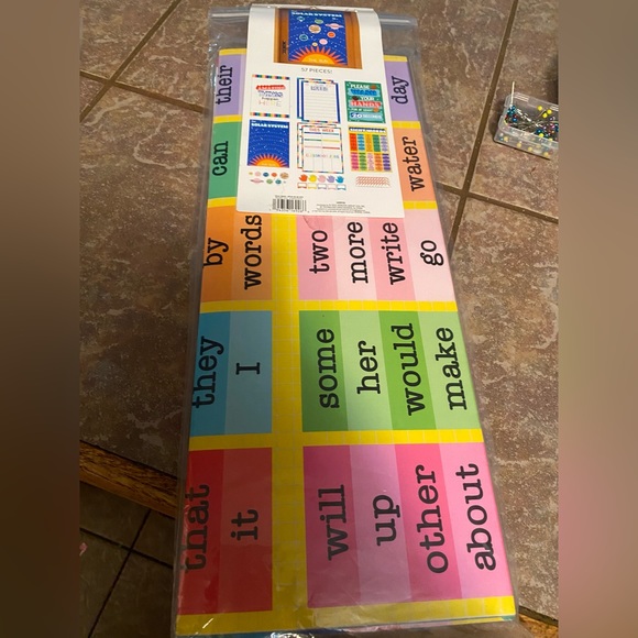 New in package Teacher Classroom Poster Pack 57 pieces - Picture 2 of 4